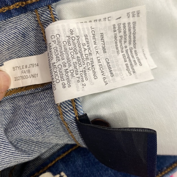 Madewell 10" High-Rise Skinny Jeans in Hanna Wash 24 - Picture 6 of 11